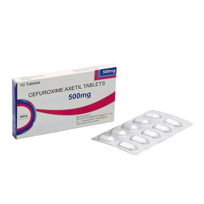 Comprimits de cefuroxima axetil